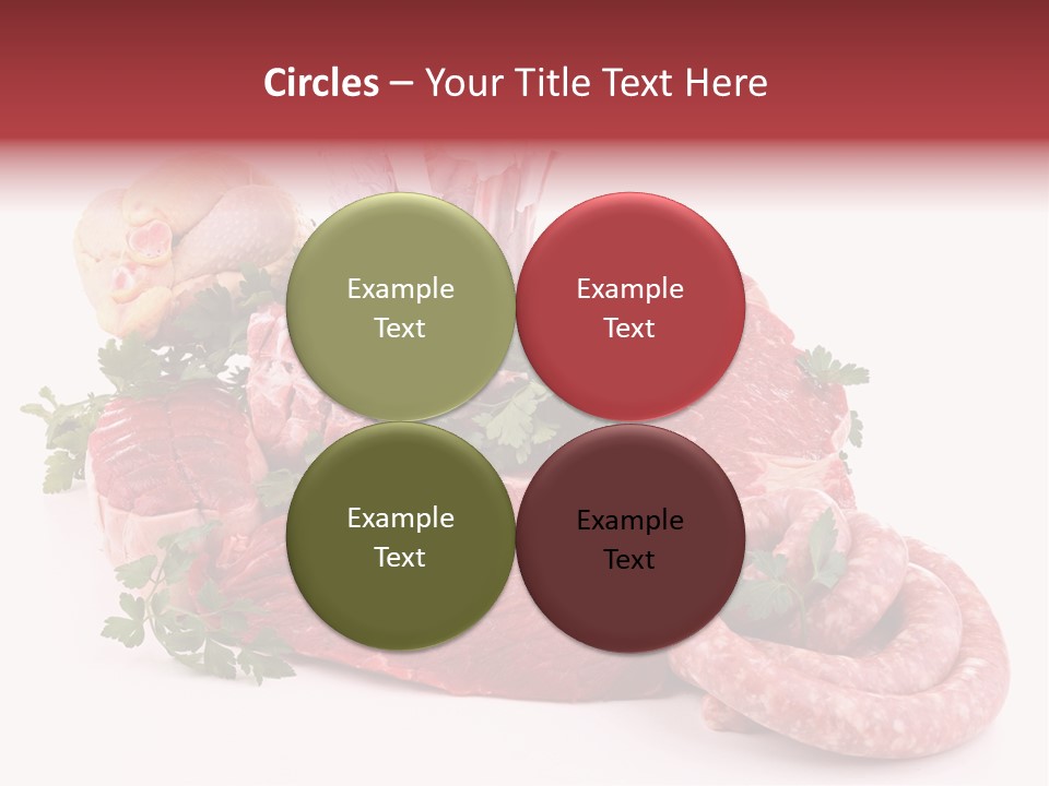 Butter Beef American PowerPoint Template