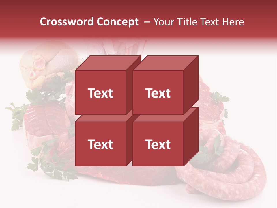 Butter Beef American PowerPoint Template