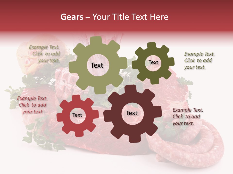 Butter Beef American PowerPoint Template