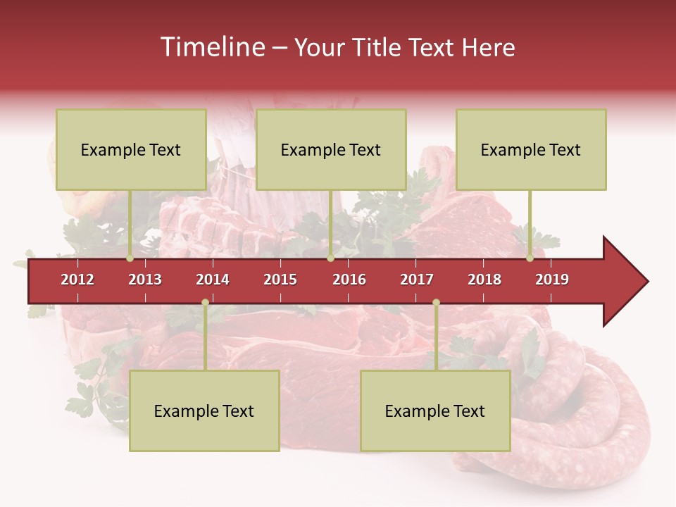 Butter Beef American PowerPoint Template