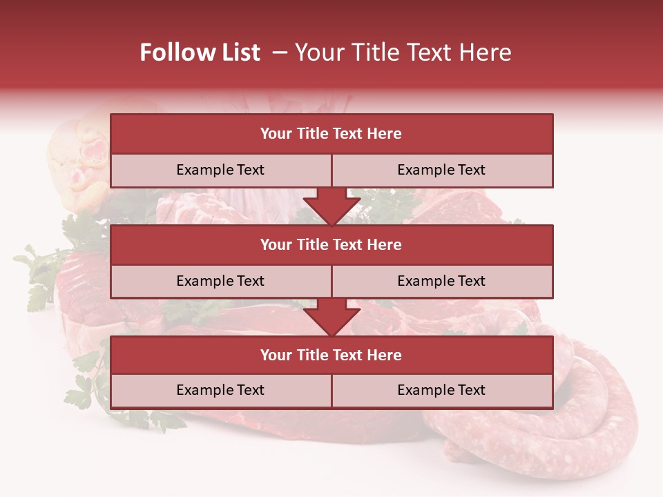 Butter Beef American PowerPoint Template