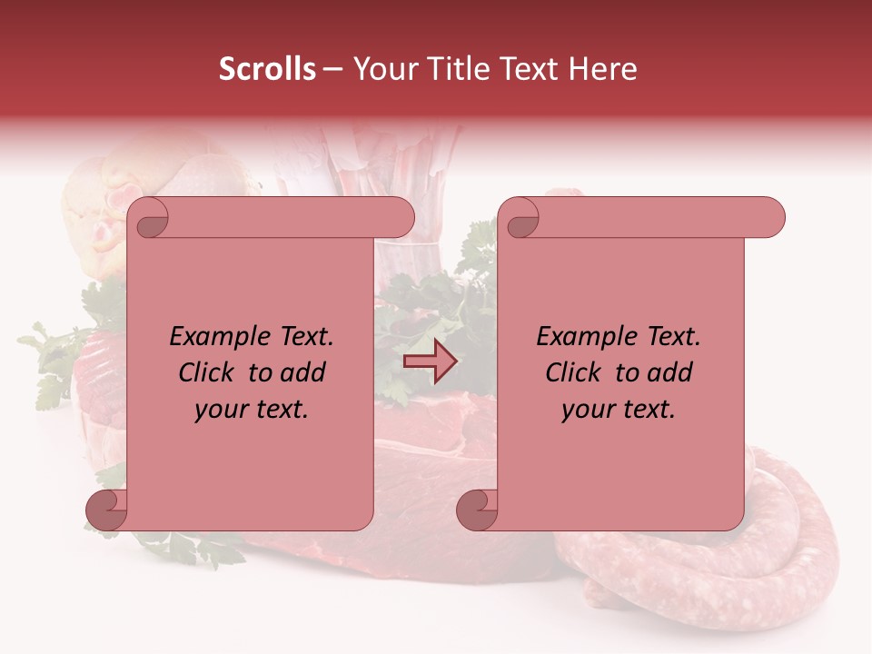 Butter Beef American PowerPoint Template