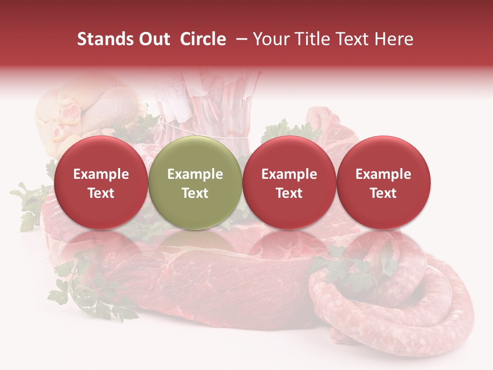 Butter Beef American PowerPoint Template