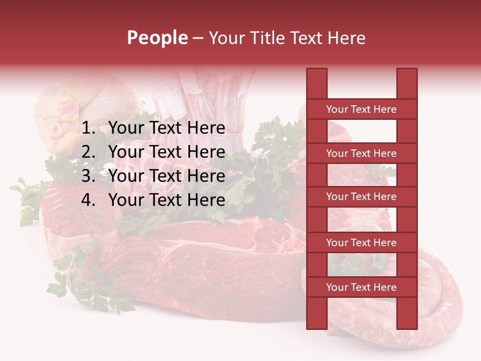 Butter Beef American PowerPoint Template