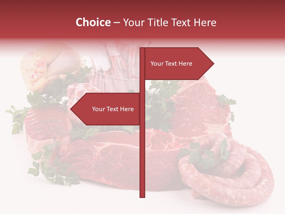 Butter Beef American PowerPoint Template