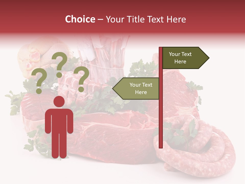 Butter Beef American PowerPoint Template