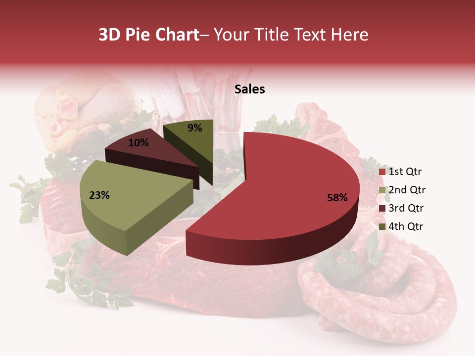 Butter Beef American PowerPoint Template