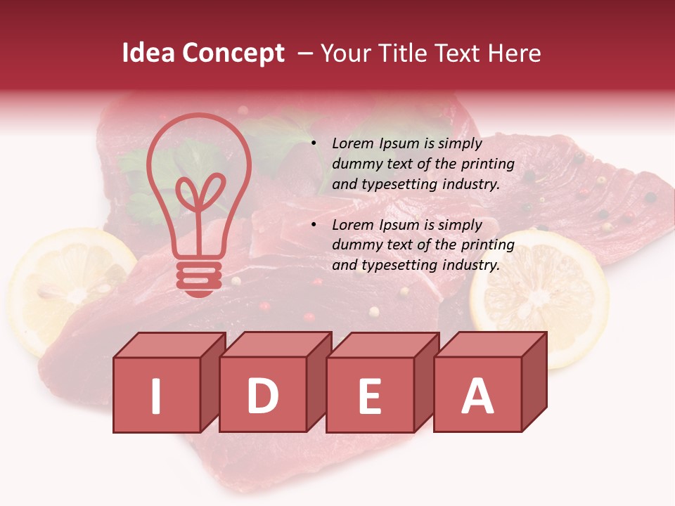 Glowing Garden Roasted PowerPoint Template