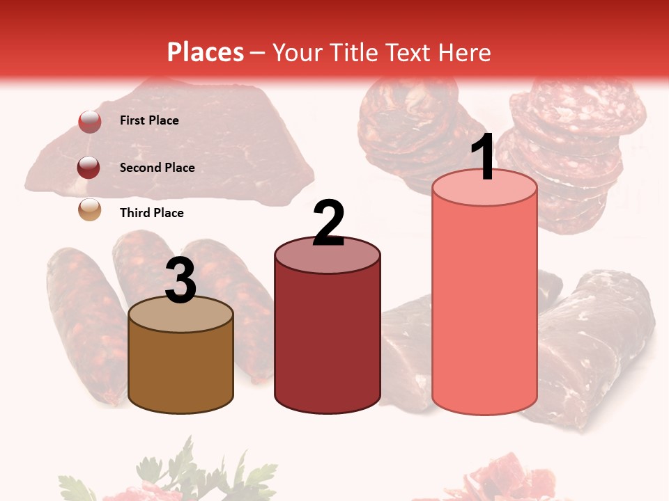 Vegetable Outside Meal PowerPoint Template