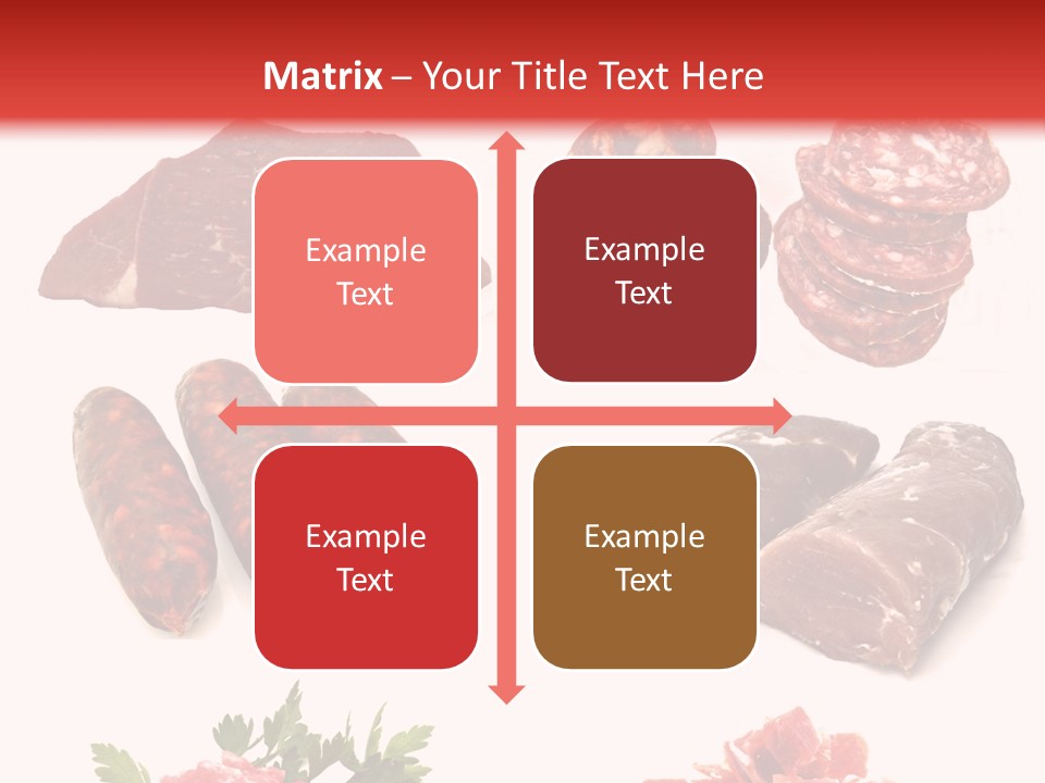 Vegetable Outside Meal PowerPoint Template