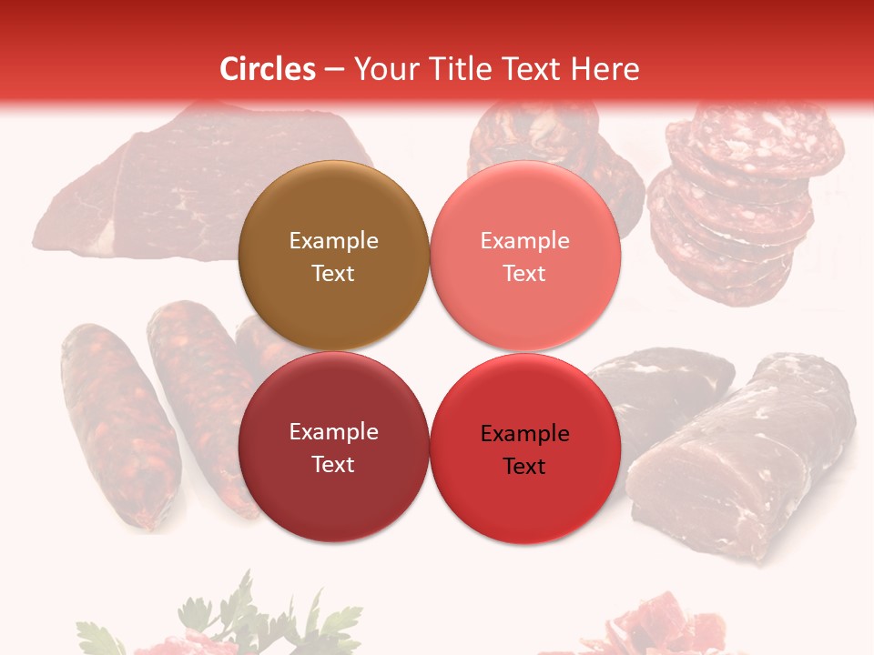 Vegetable Outside Meal PowerPoint Template