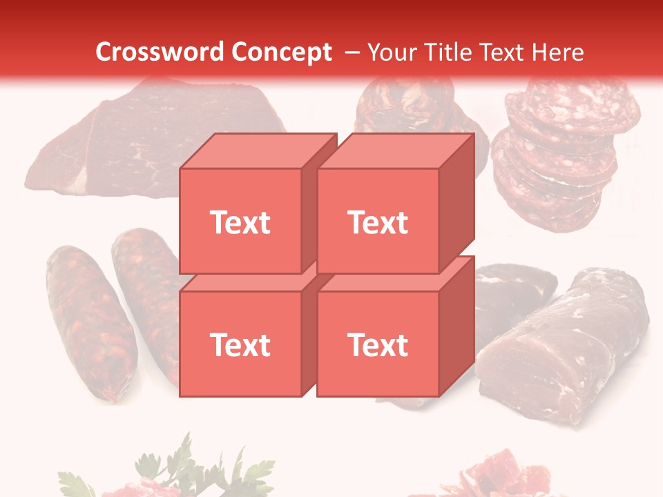 Vegetable Outside Meal PowerPoint Template