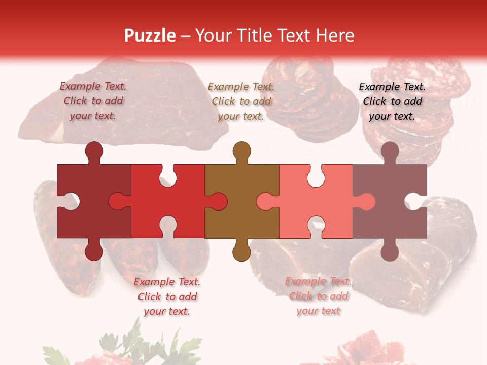 Vegetable Outside Meal PowerPoint Template