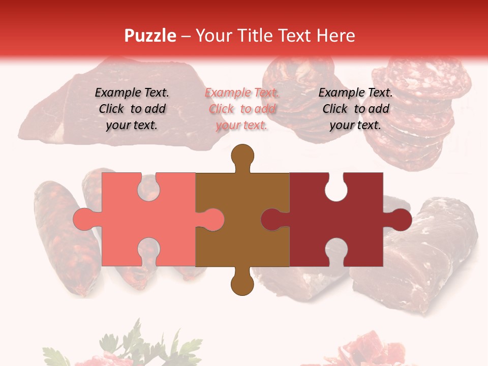 Vegetable Outside Meal PowerPoint Template