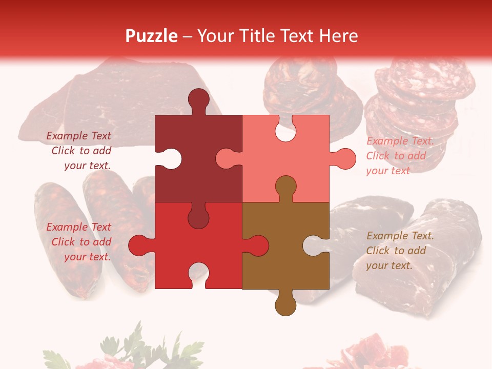 Vegetable Outside Meal PowerPoint Template