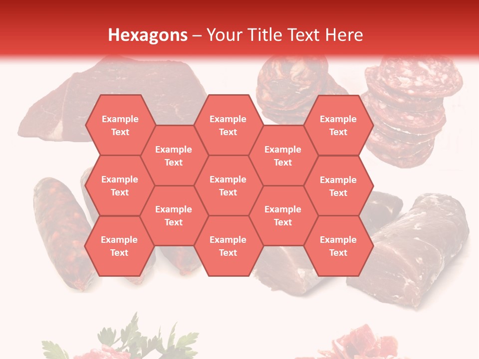 Vegetable Outside Meal PowerPoint Template