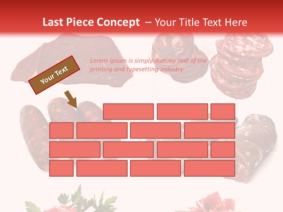 Vegetable Outside Meal PowerPoint Template