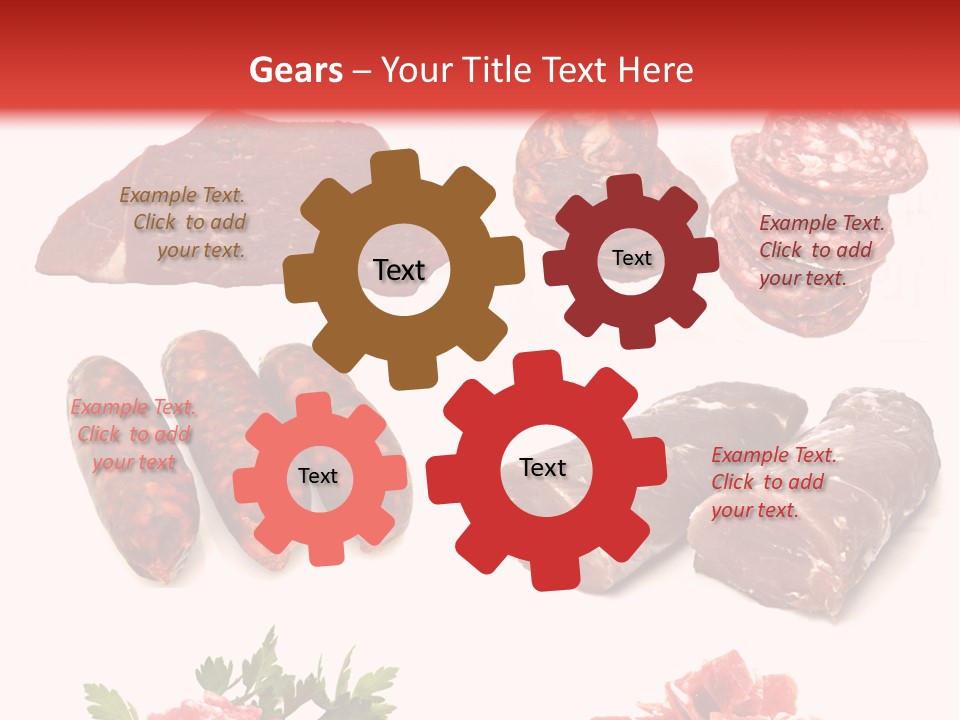 Vegetable Outside Meal PowerPoint Template
