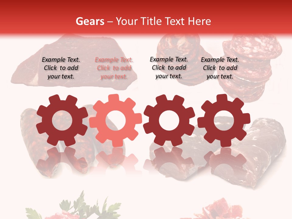 Vegetable Outside Meal PowerPoint Template