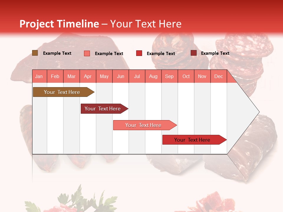 Vegetable Outside Meal PowerPoint Template