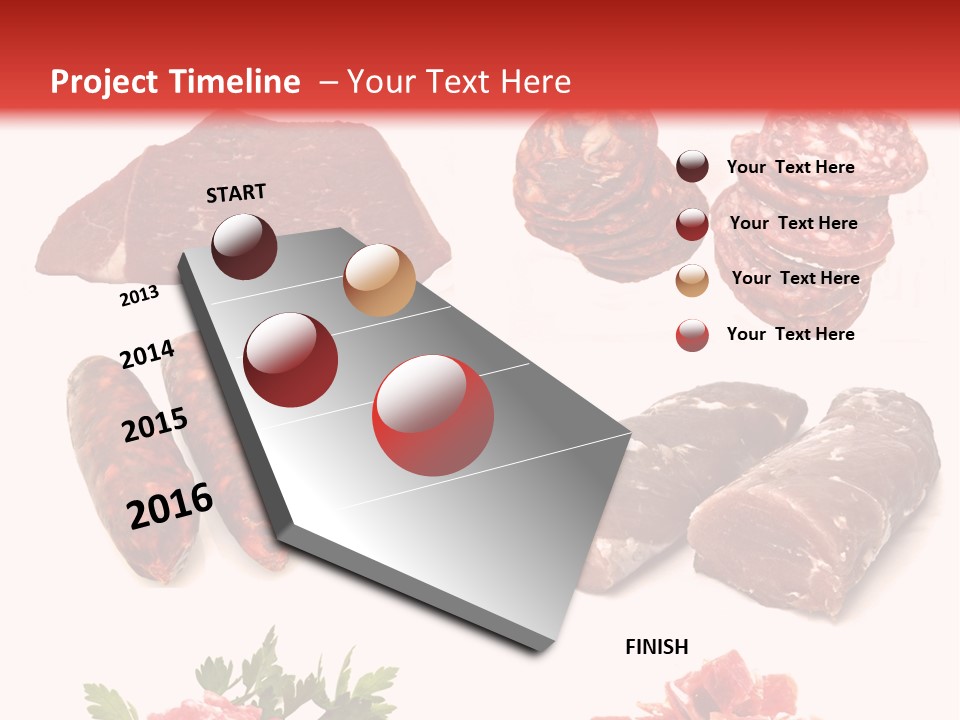 Vegetable Outside Meal PowerPoint Template