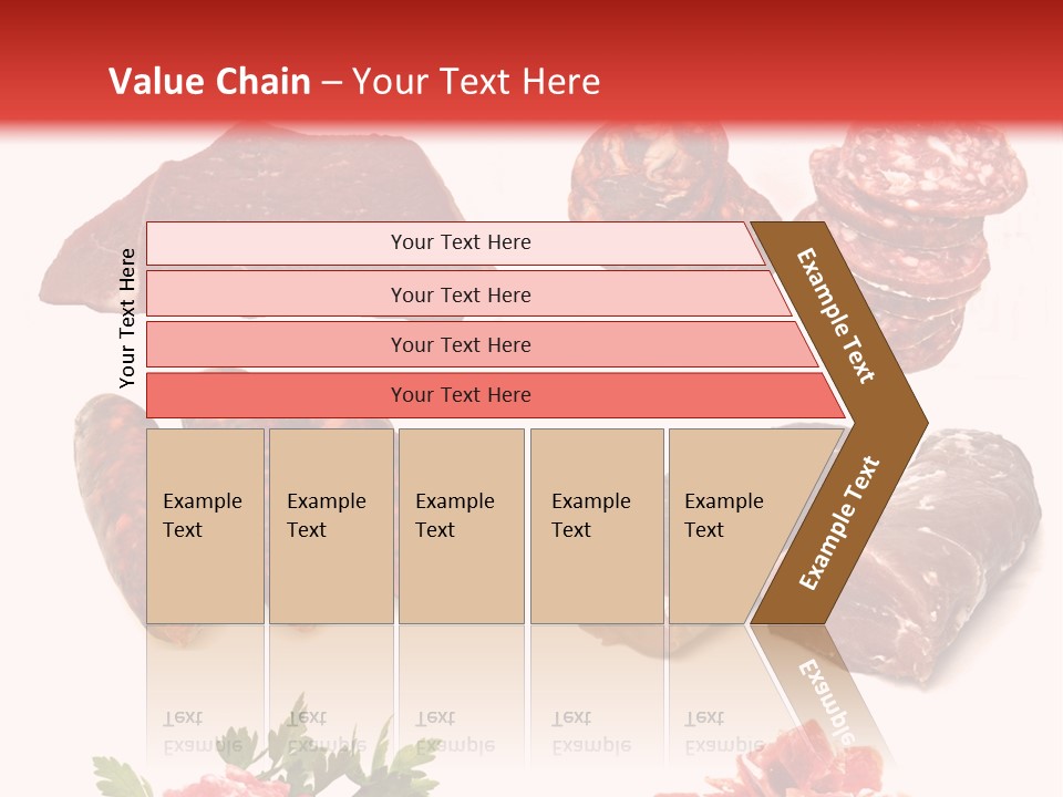 Vegetable Outside Meal PowerPoint Template