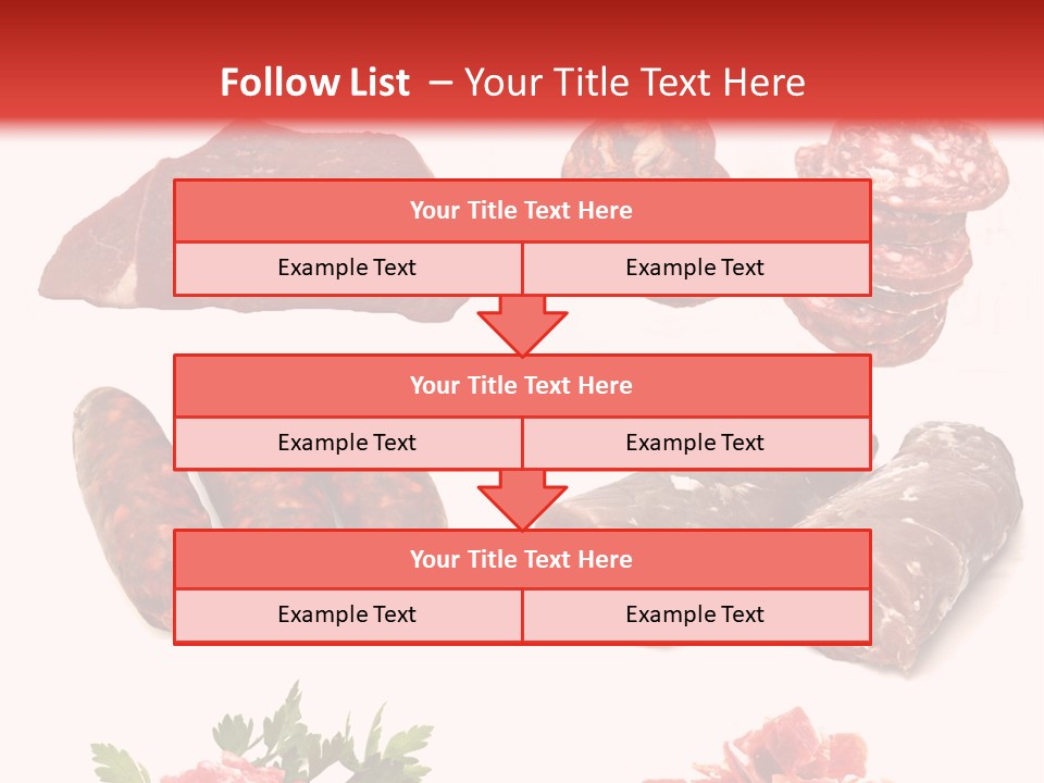 Vegetable Outside Meal PowerPoint Template