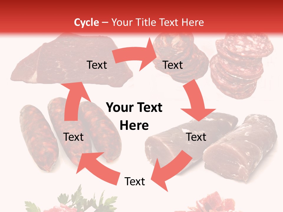 Vegetable Outside Meal PowerPoint Template