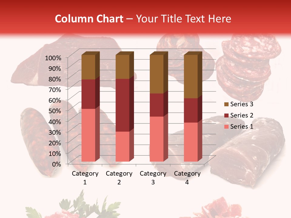 Vegetable Outside Meal PowerPoint Template