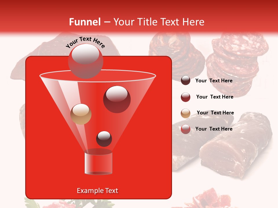 Vegetable Outside Meal PowerPoint Template