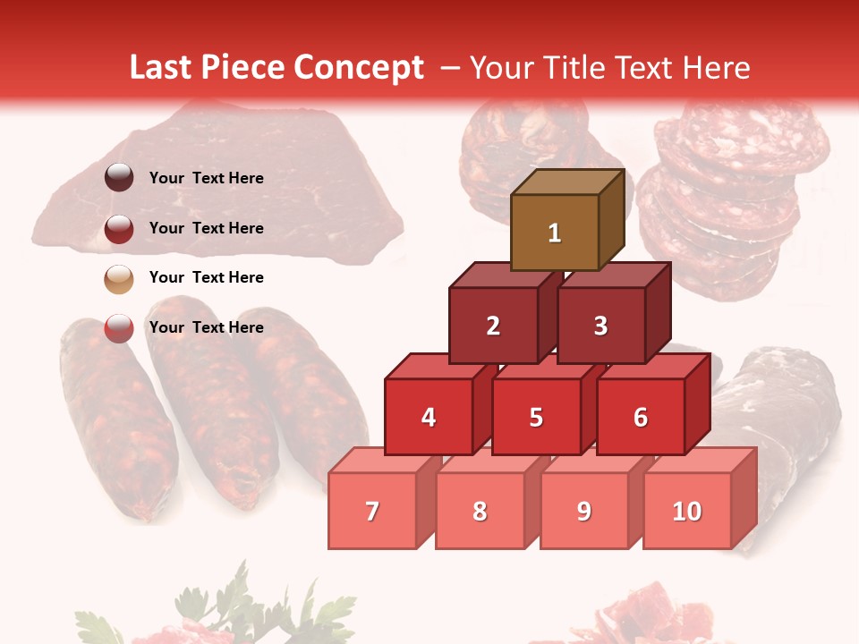 Vegetable Outside Meal PowerPoint Template