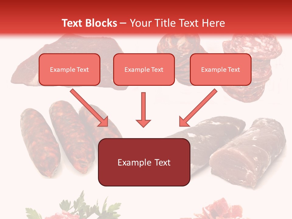 Vegetable Outside Meal PowerPoint Template