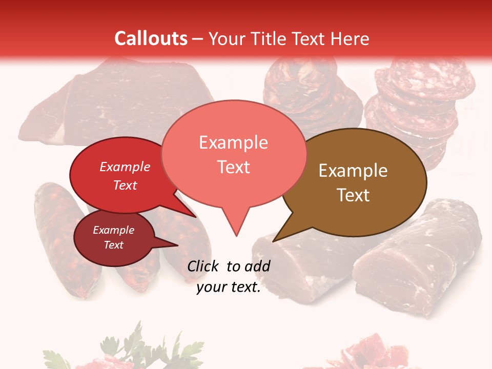 Vegetable Outside Meal PowerPoint Template