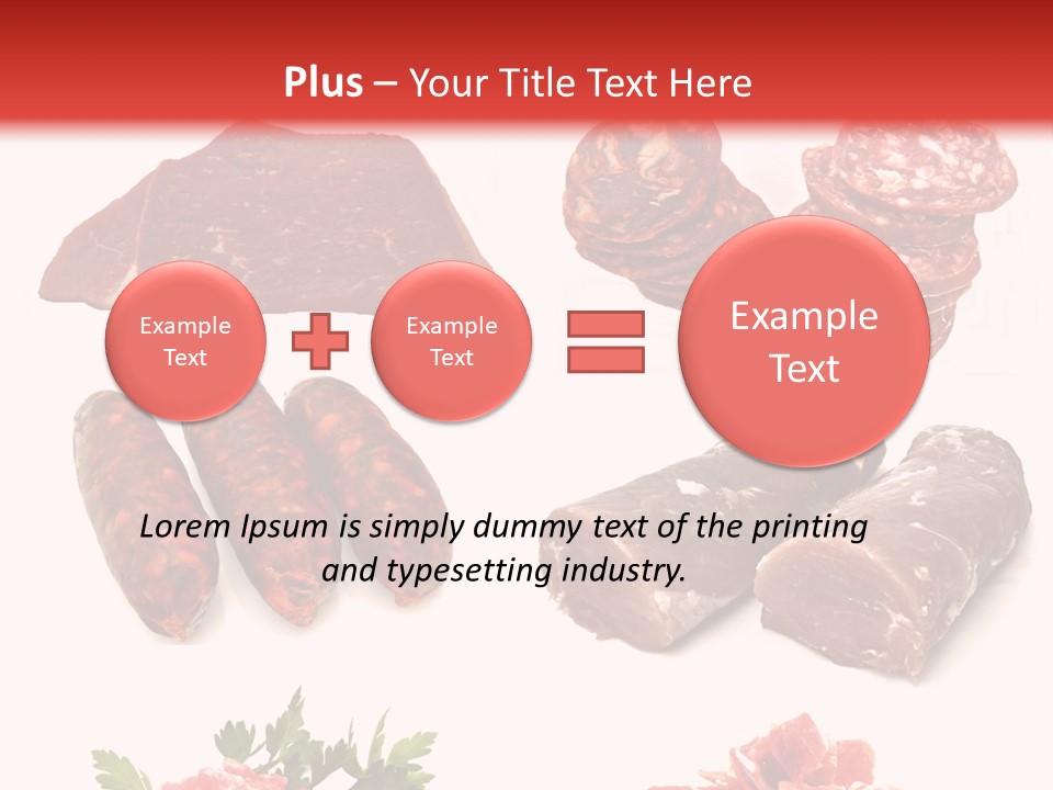 Vegetable Outside Meal PowerPoint Template