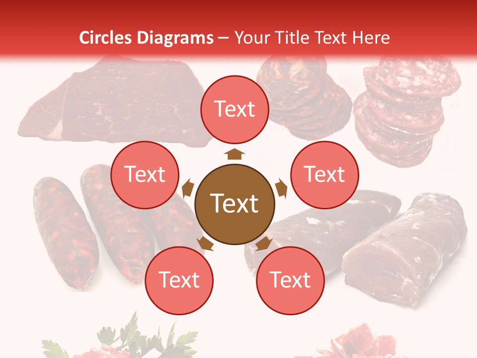 Vegetable Outside Meal PowerPoint Template