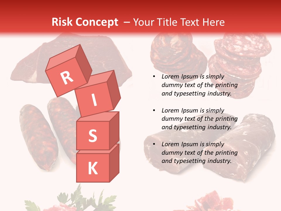 Vegetable Outside Meal PowerPoint Template