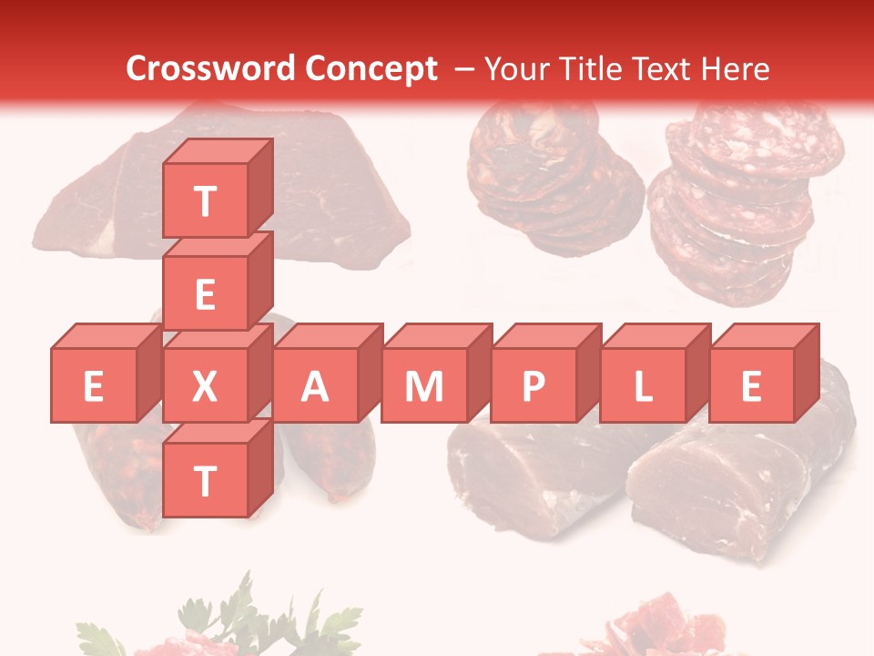 Vegetable Outside Meal PowerPoint Template