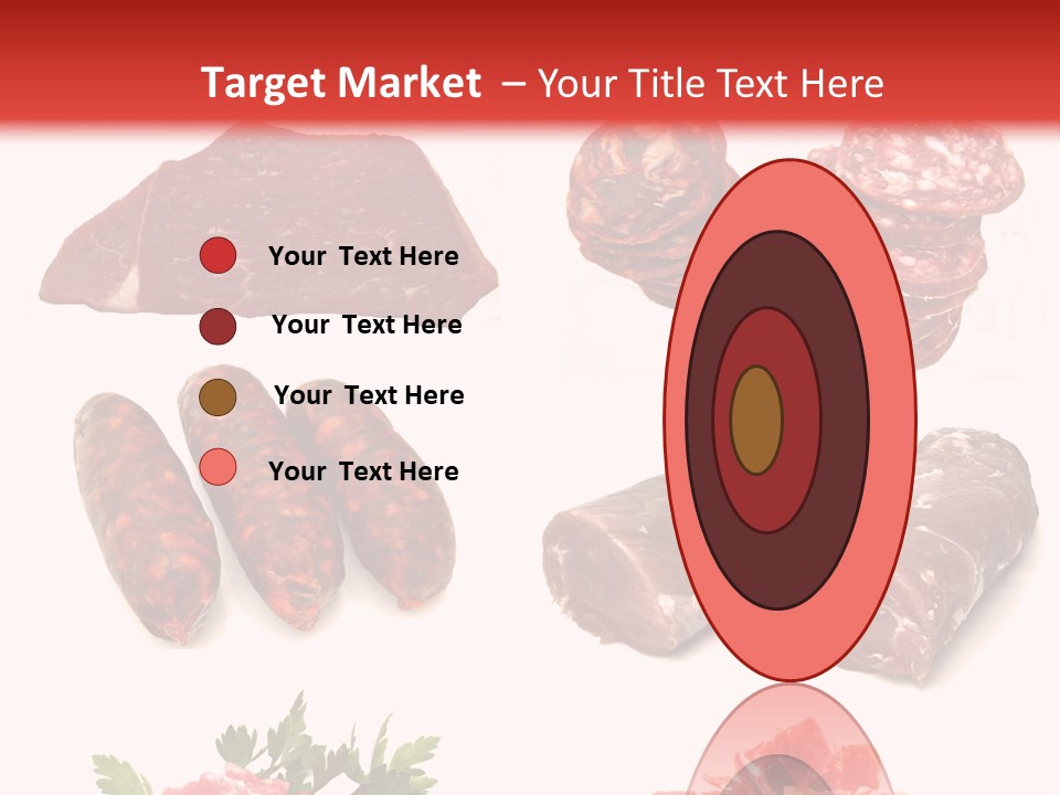 Vegetable Outside Meal PowerPoint Template