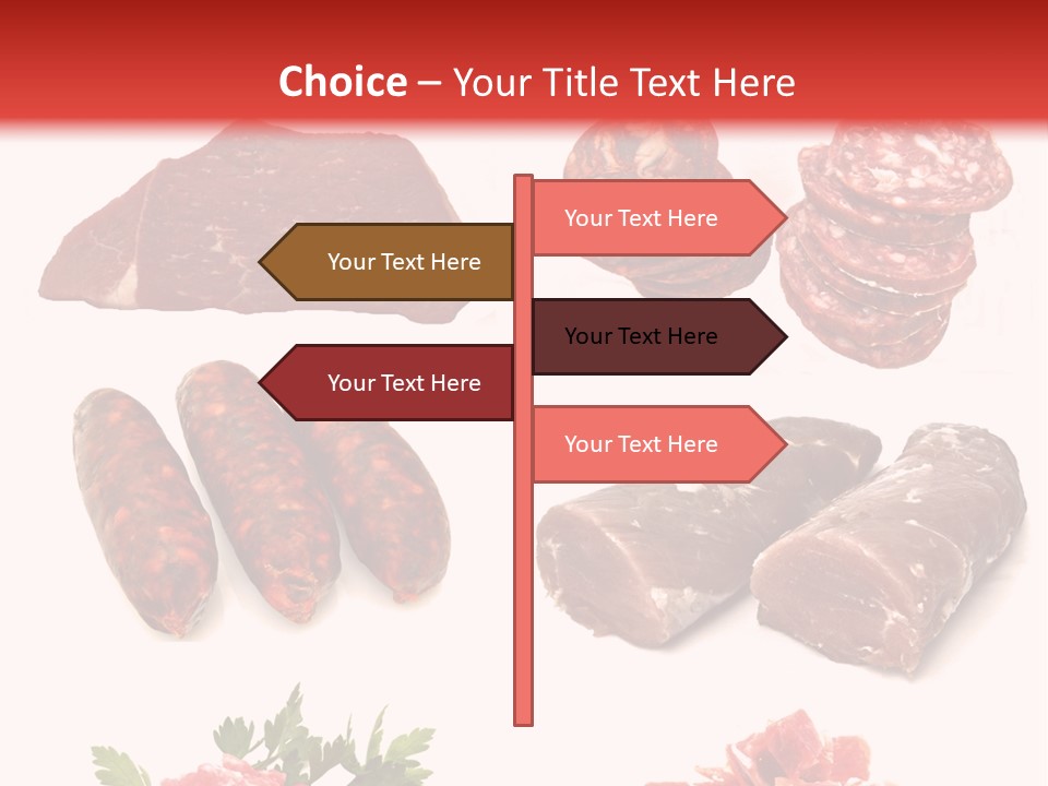 Vegetable Outside Meal PowerPoint Template