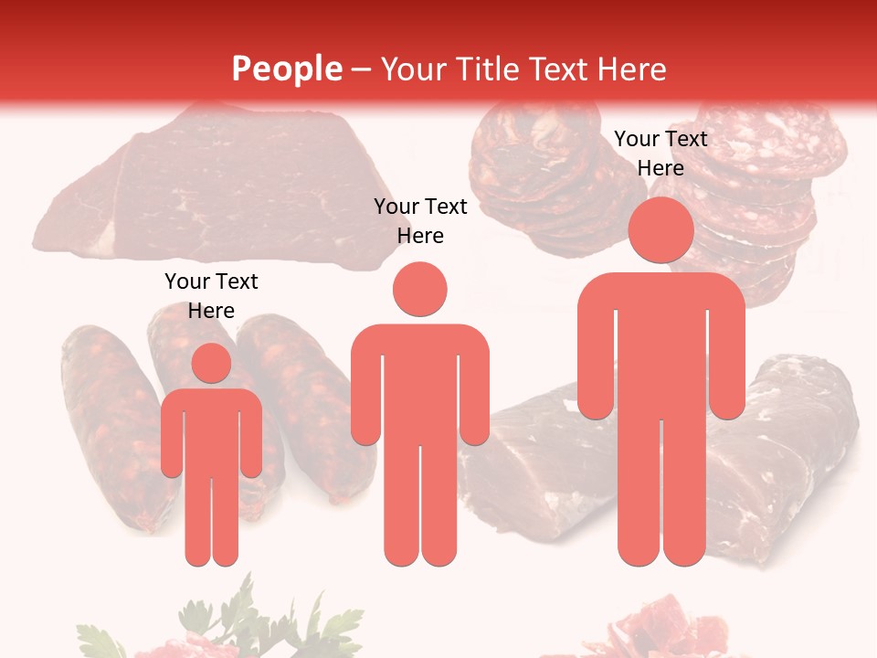 Vegetable Outside Meal PowerPoint Template