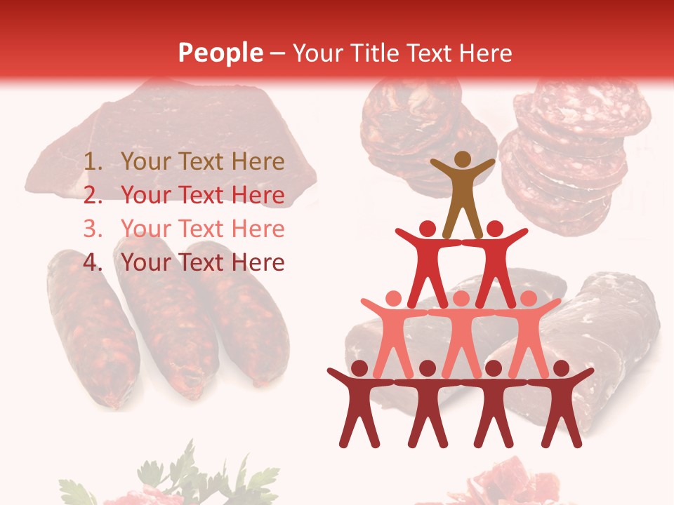 Vegetable Outside Meal PowerPoint Template