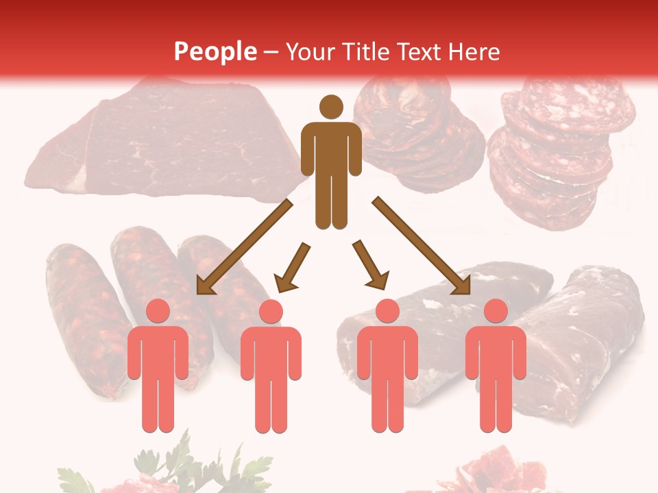 Vegetable Outside Meal PowerPoint Template