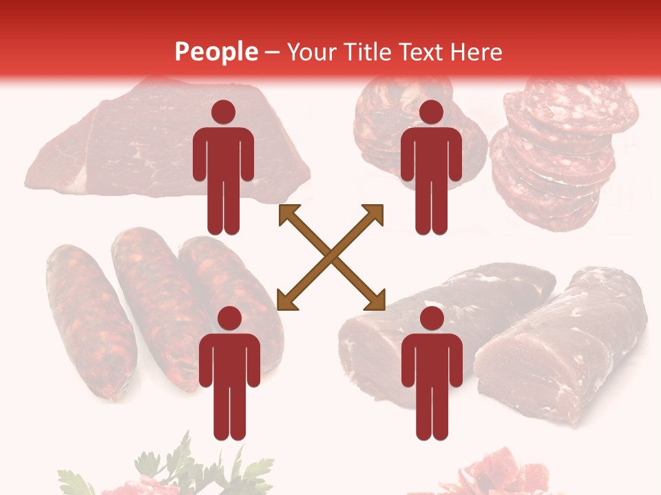 Vegetable Outside Meal PowerPoint Template