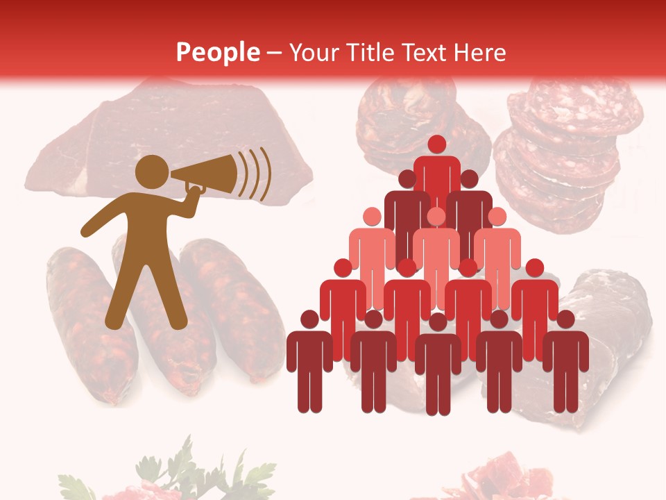 Vegetable Outside Meal PowerPoint Template