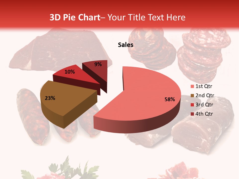 Vegetable Outside Meal PowerPoint Template
