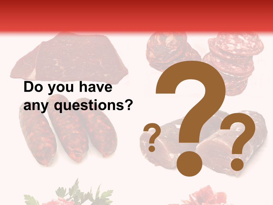 Vegetable Outside Meal PowerPoint Template