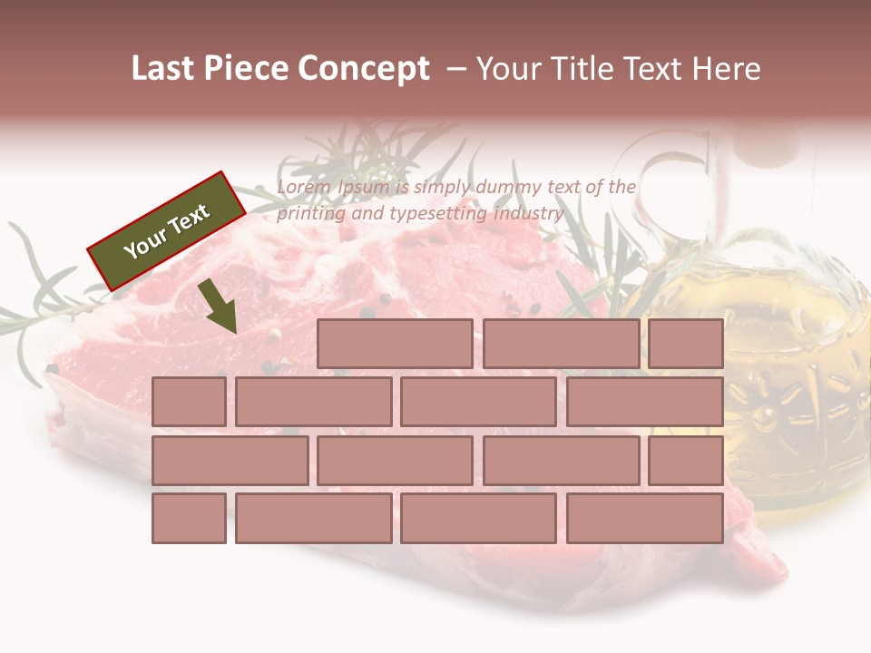 Flame Black Diet PowerPoint Template