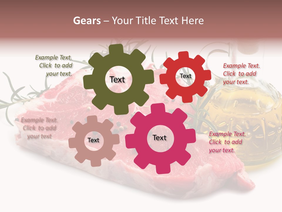 Flame Black Diet PowerPoint Template