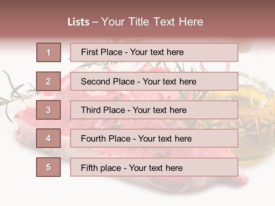 Flame Black Diet PowerPoint Template