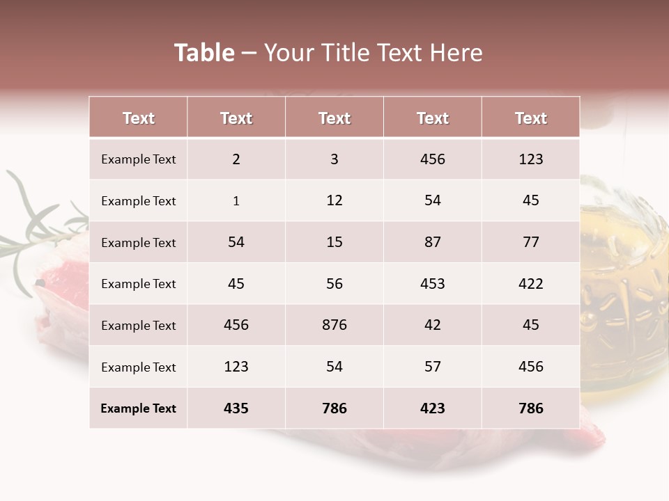 Flame Black Diet PowerPoint Template
